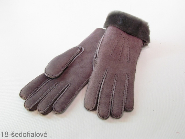 pánské kožešinové rukavice 9
